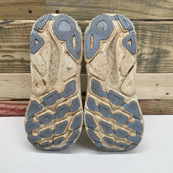 Hoka One One Clifton 9 Athletic Running Sneakers Men’s Size 11 D Blue White - Picture 11 of 12